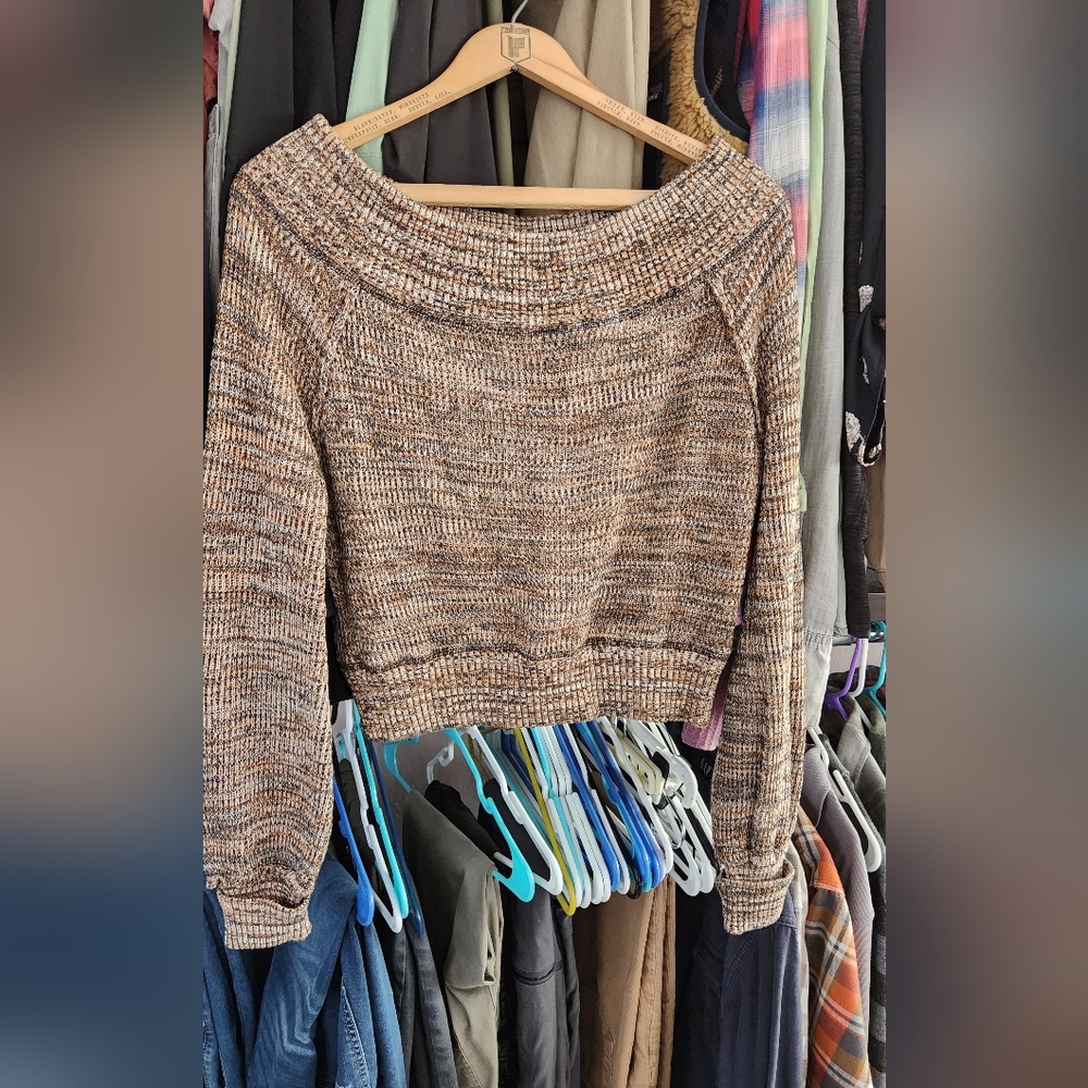 Free People cropped sweater